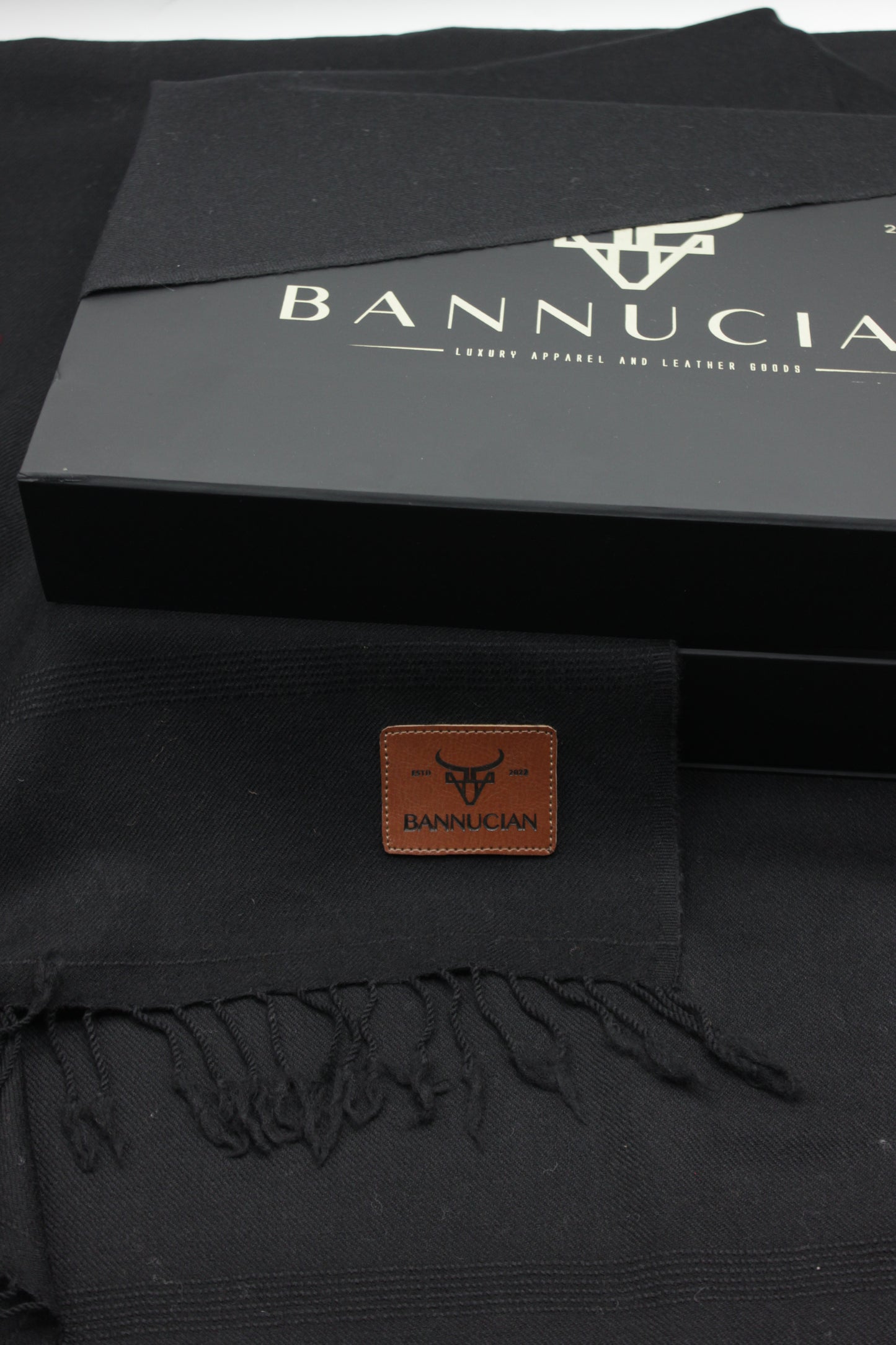 Premium Quality Plain Black Pure Woolen Shawl