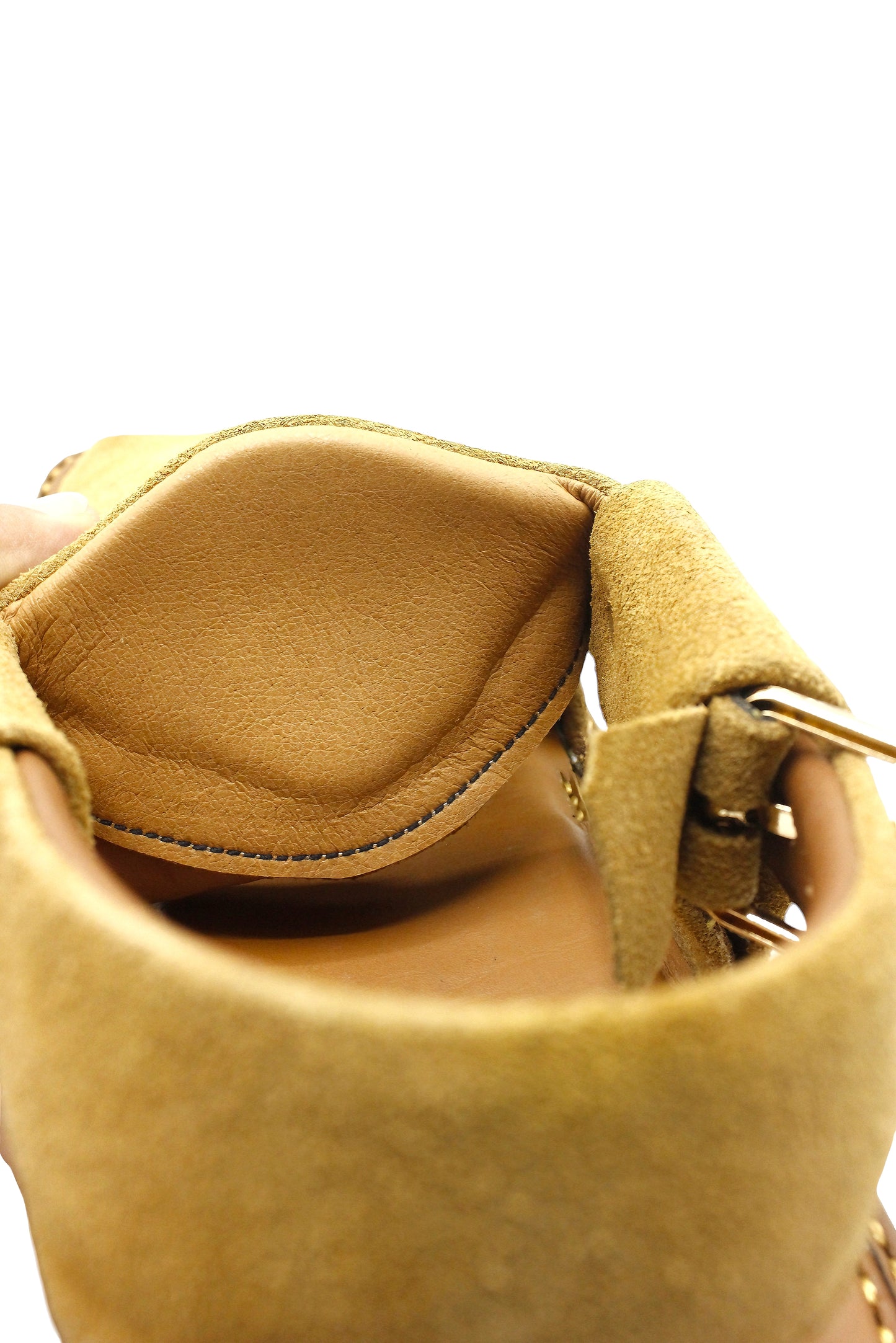 Luxury Beige Suede Peshawari  Chappal