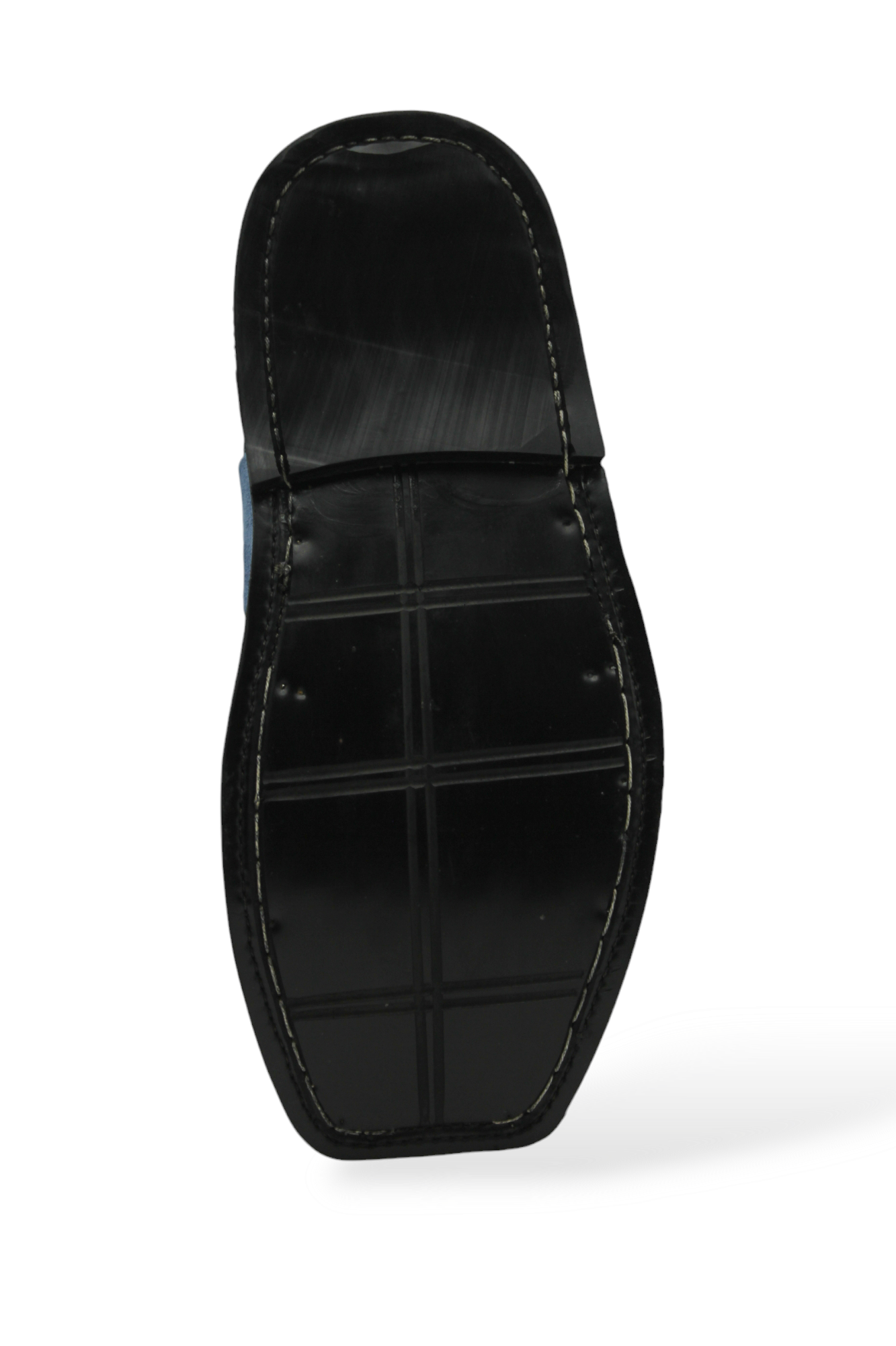 Luxury Blue Suede Peshawari Chappal