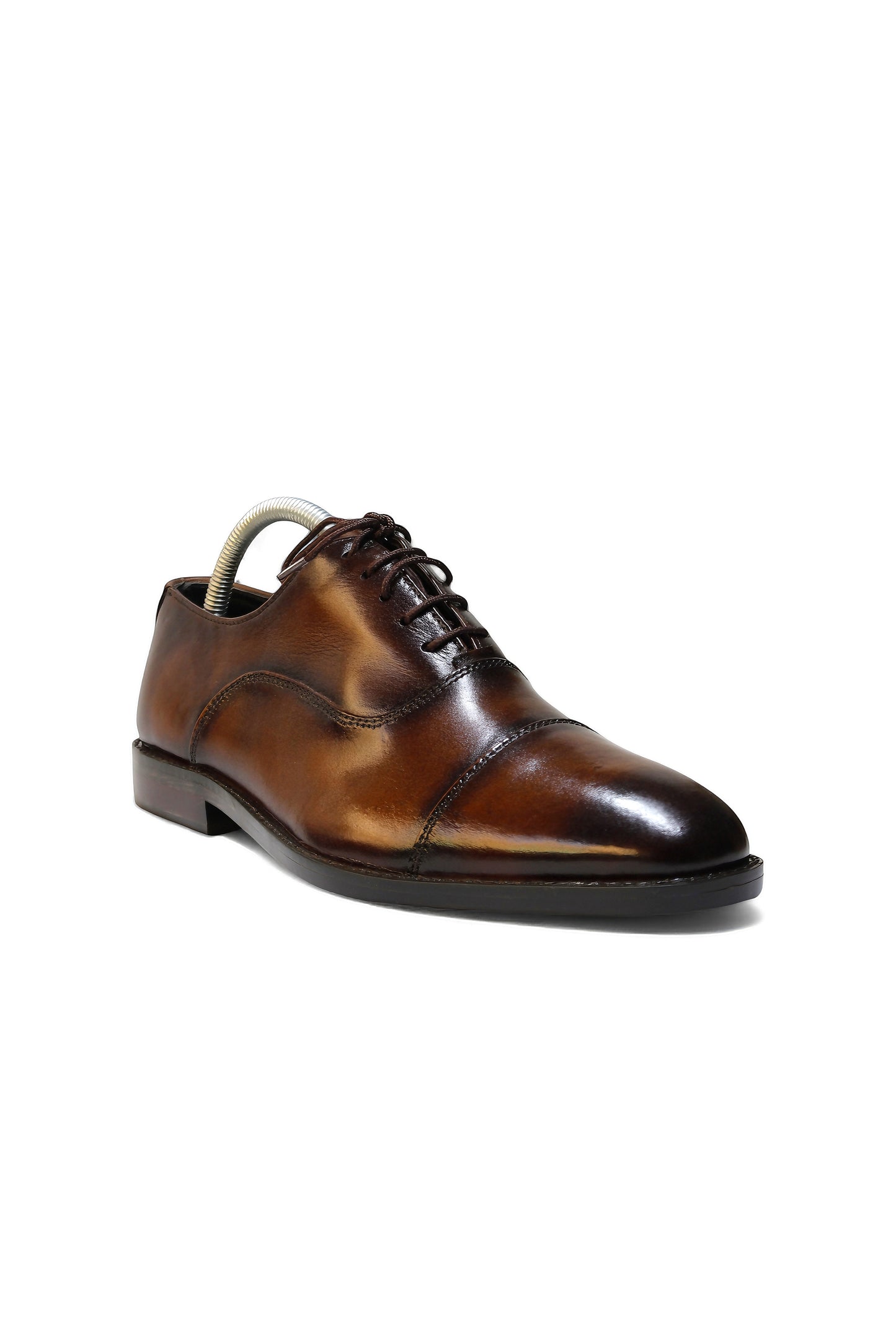 Luxury Brown Handmade Oxfords Shoes