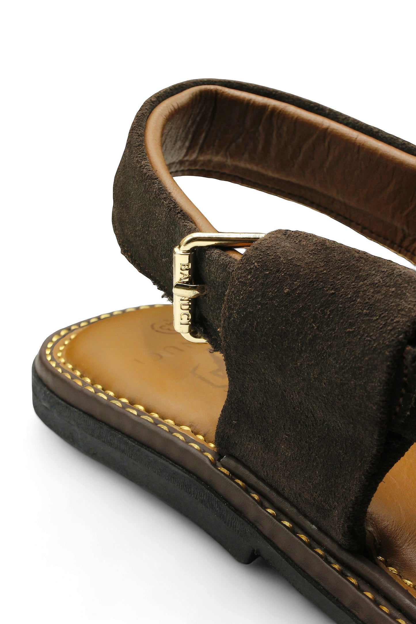 Luxury Dark Brown Peshawari Suede Chappal