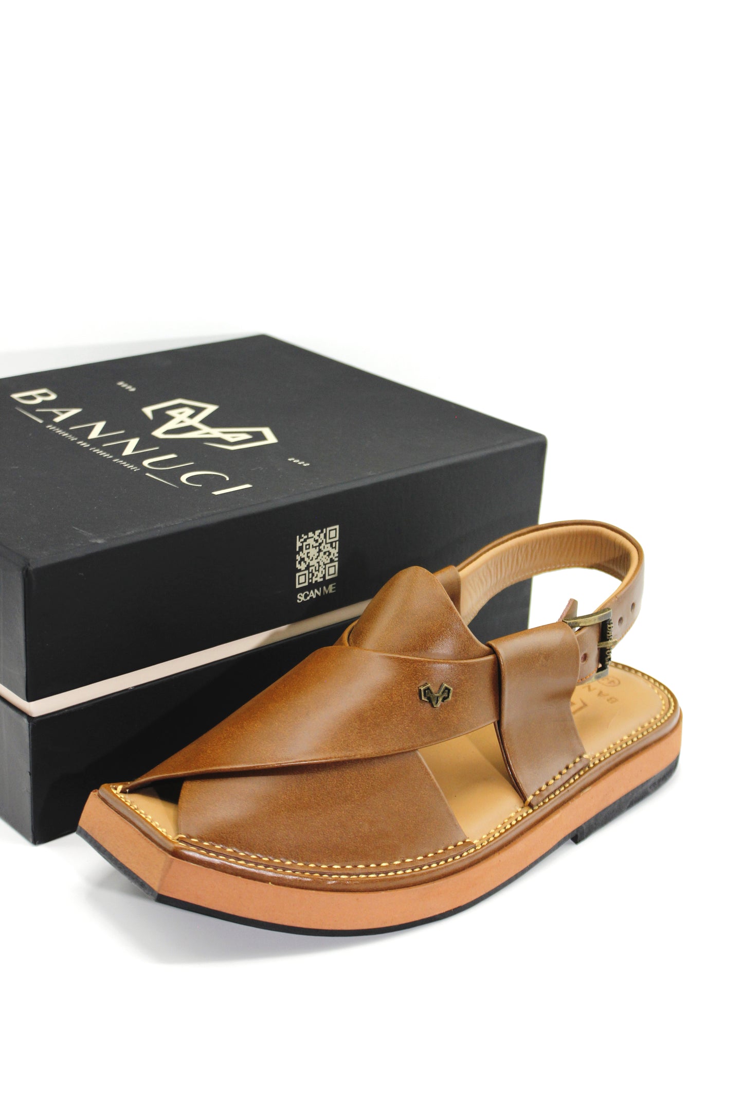 Luxury Mustard Peshawari Kaptaan Chappal