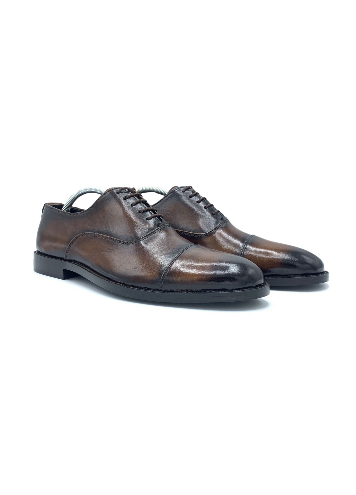 Luxury Brown Handmade Oxfords Shoes