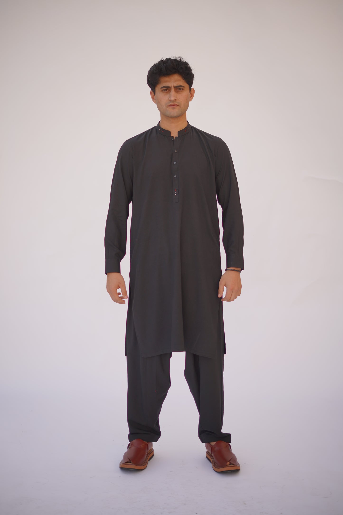 Premium Quality Classic Black Kurta Shalwar