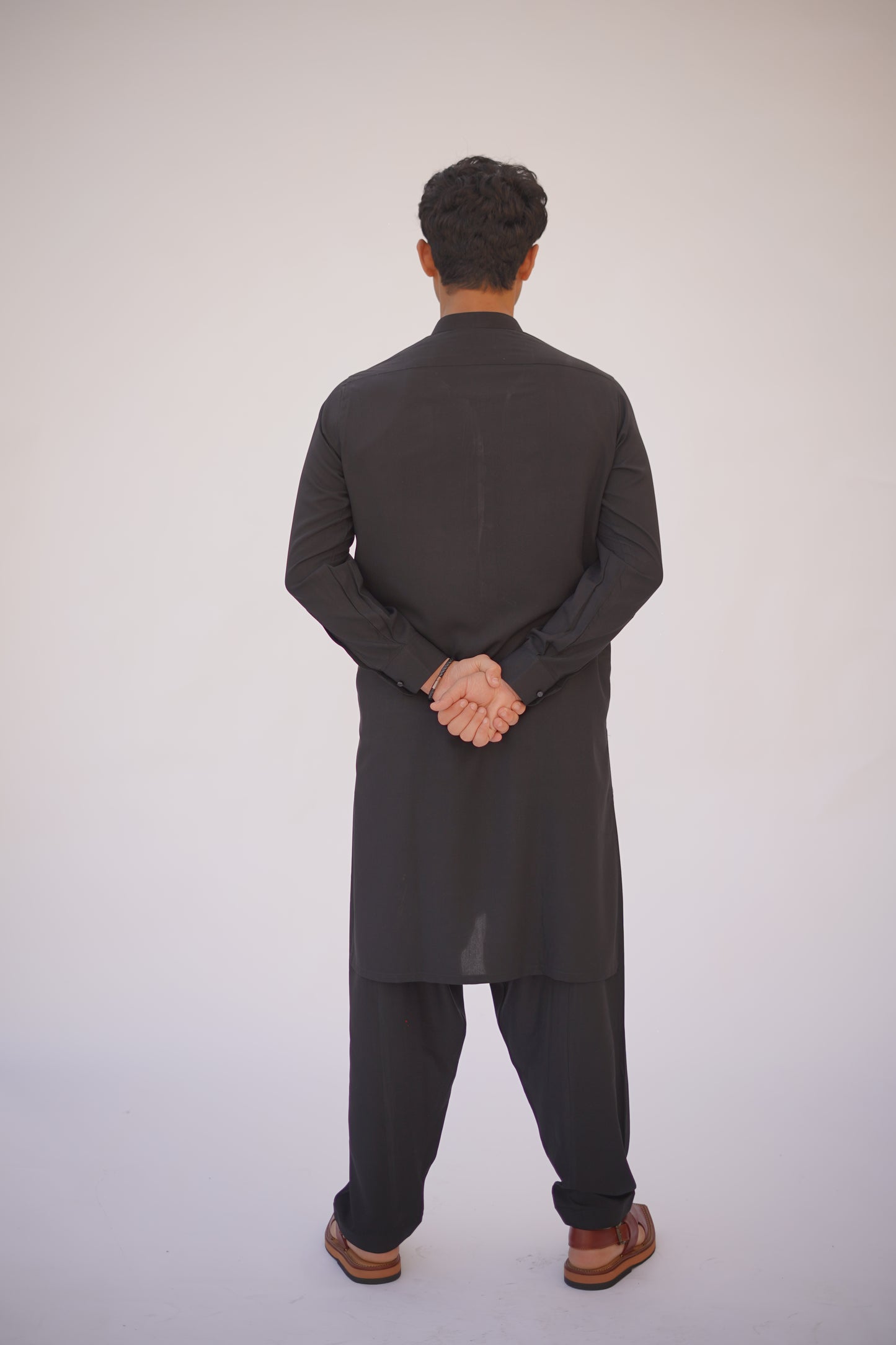 Premium Quality Classic Black Kurta Shalwar