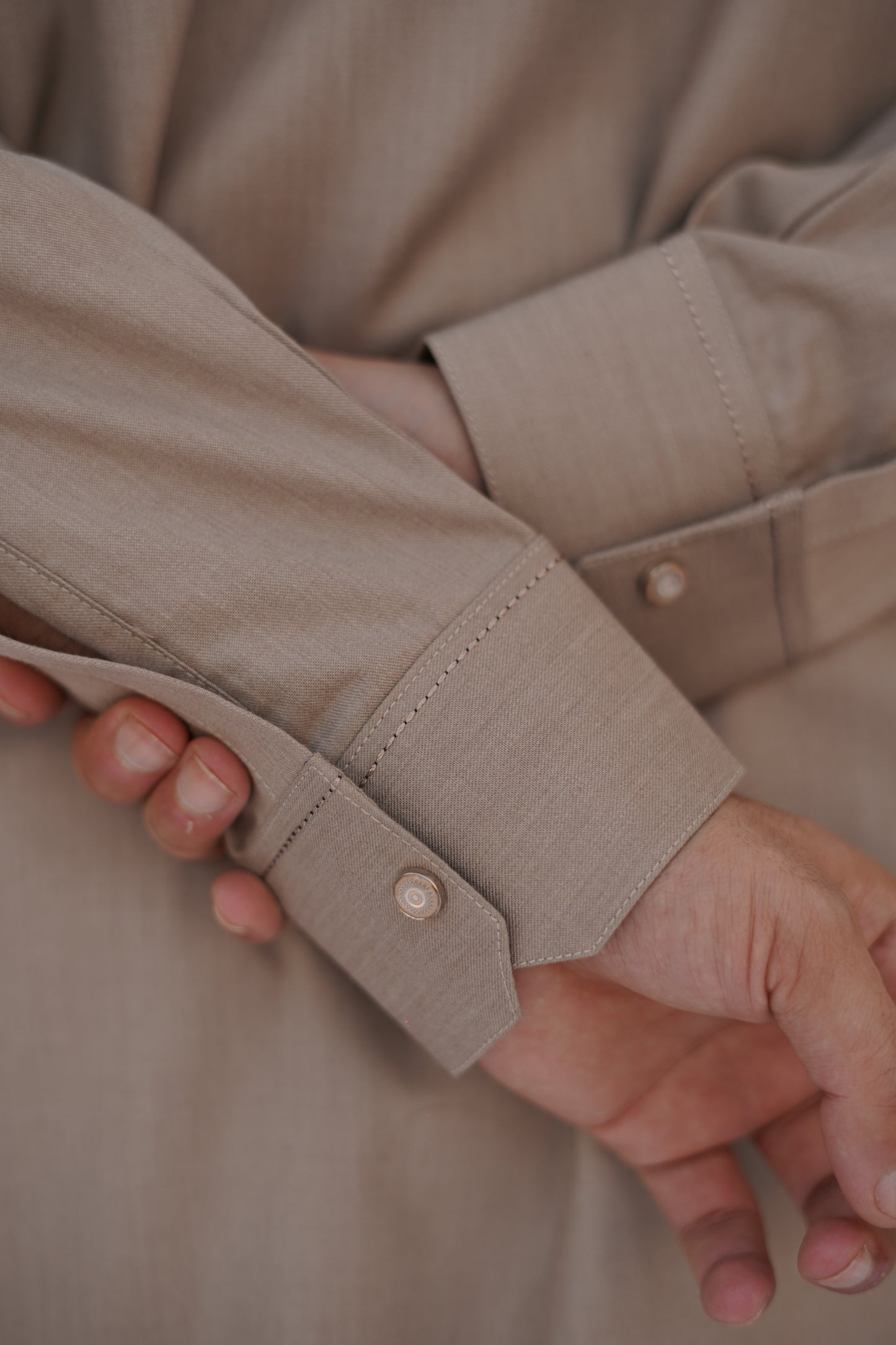 Premium Quality Classic Sandstone Kurta Shalwar