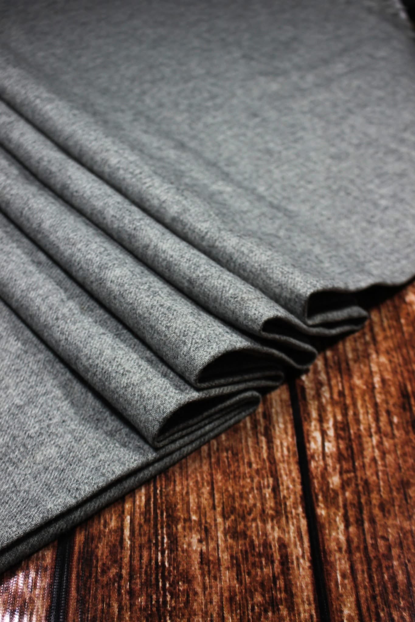 Premium Quality Gray Woolen Blend Shawl