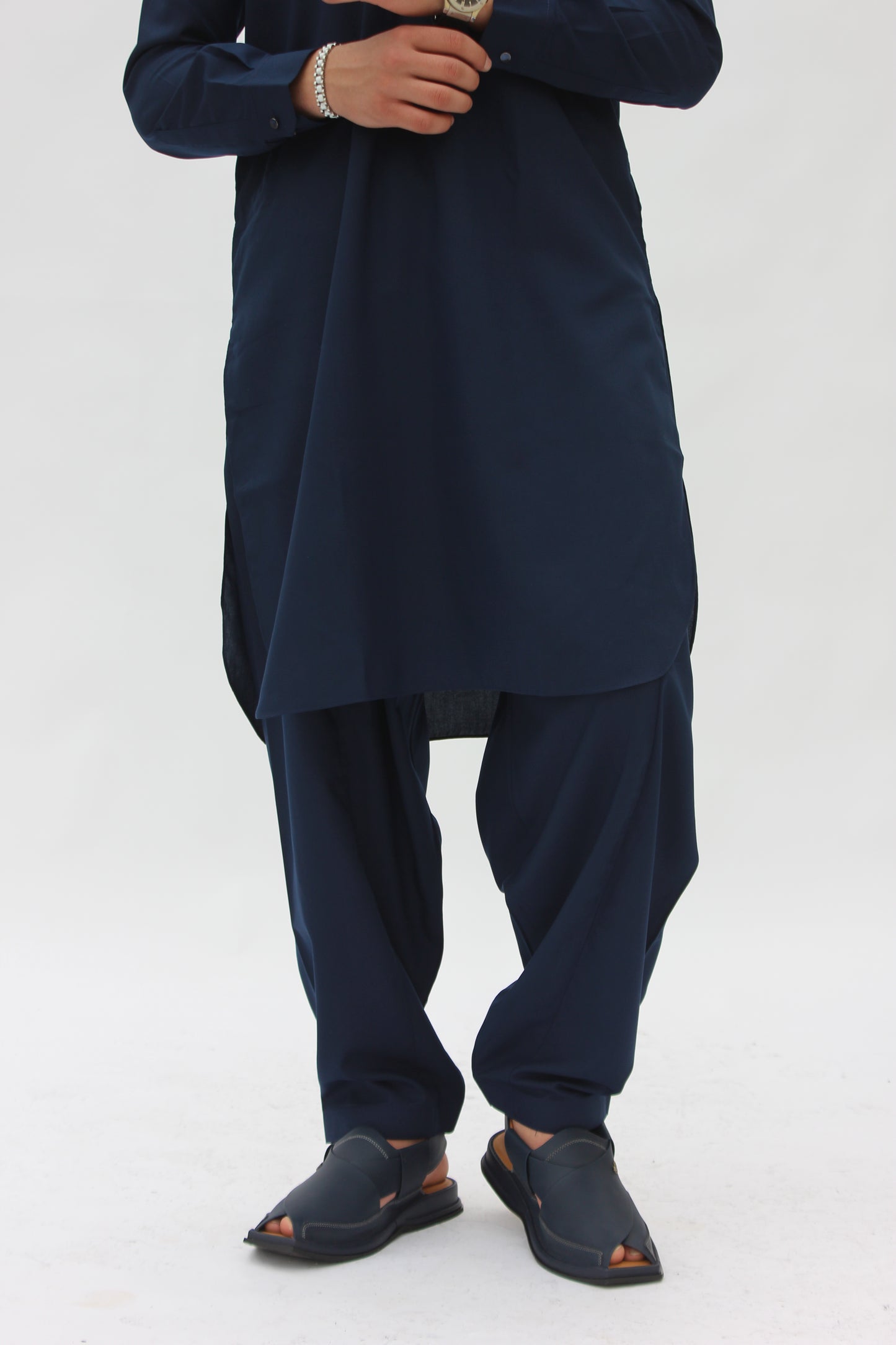 Premium Quality Navy Blue Kameez shalwar