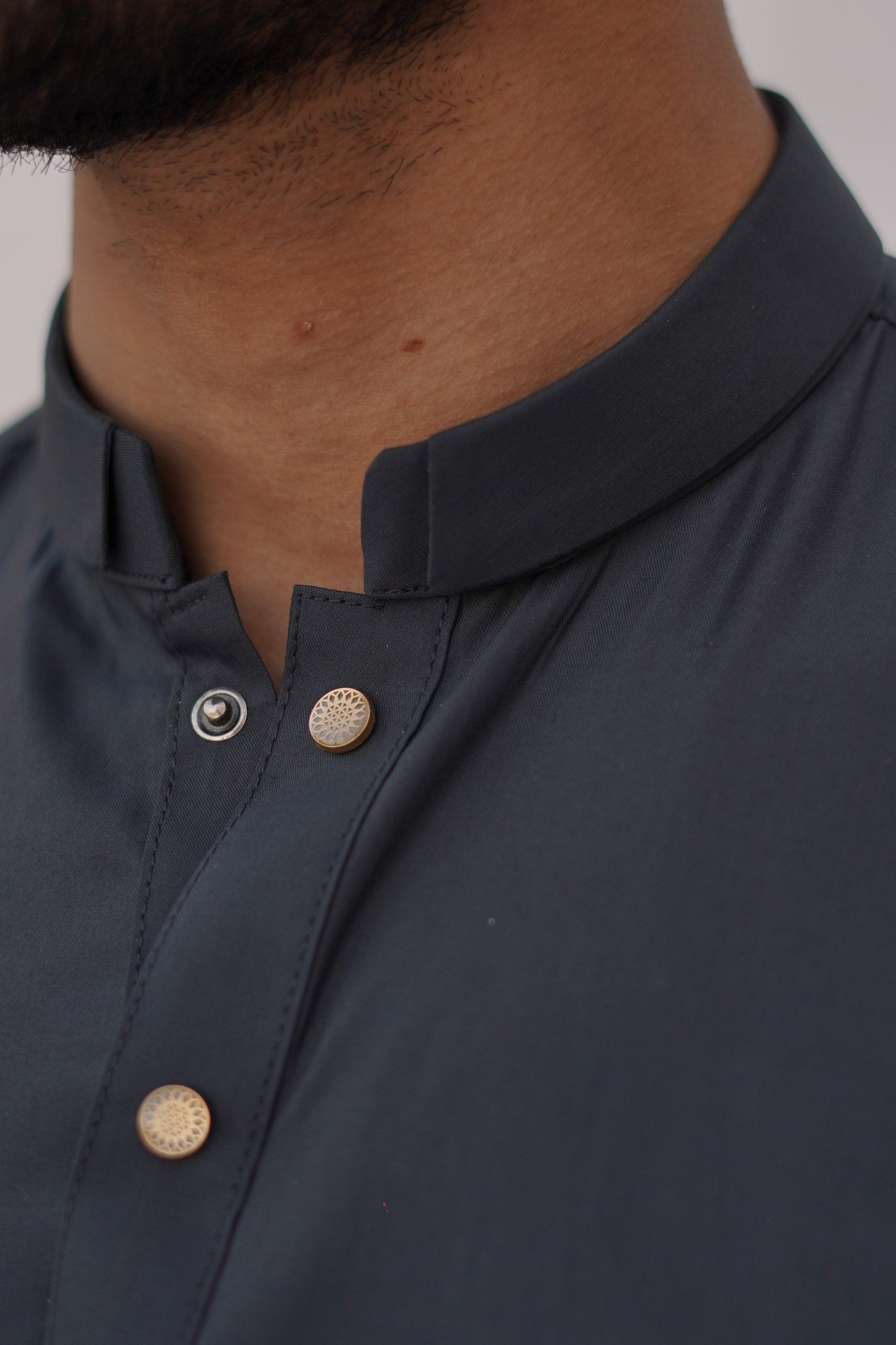 Premium Quality Navy Luxe Kurta Shalwar