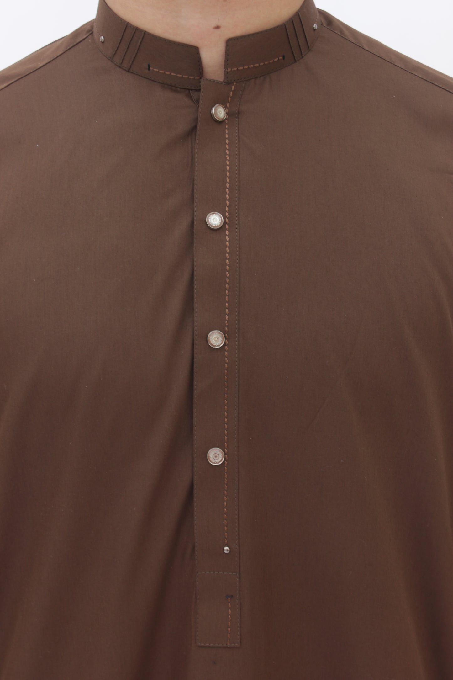 Premium Quality Rustic Mocha Kurta Shalwar
