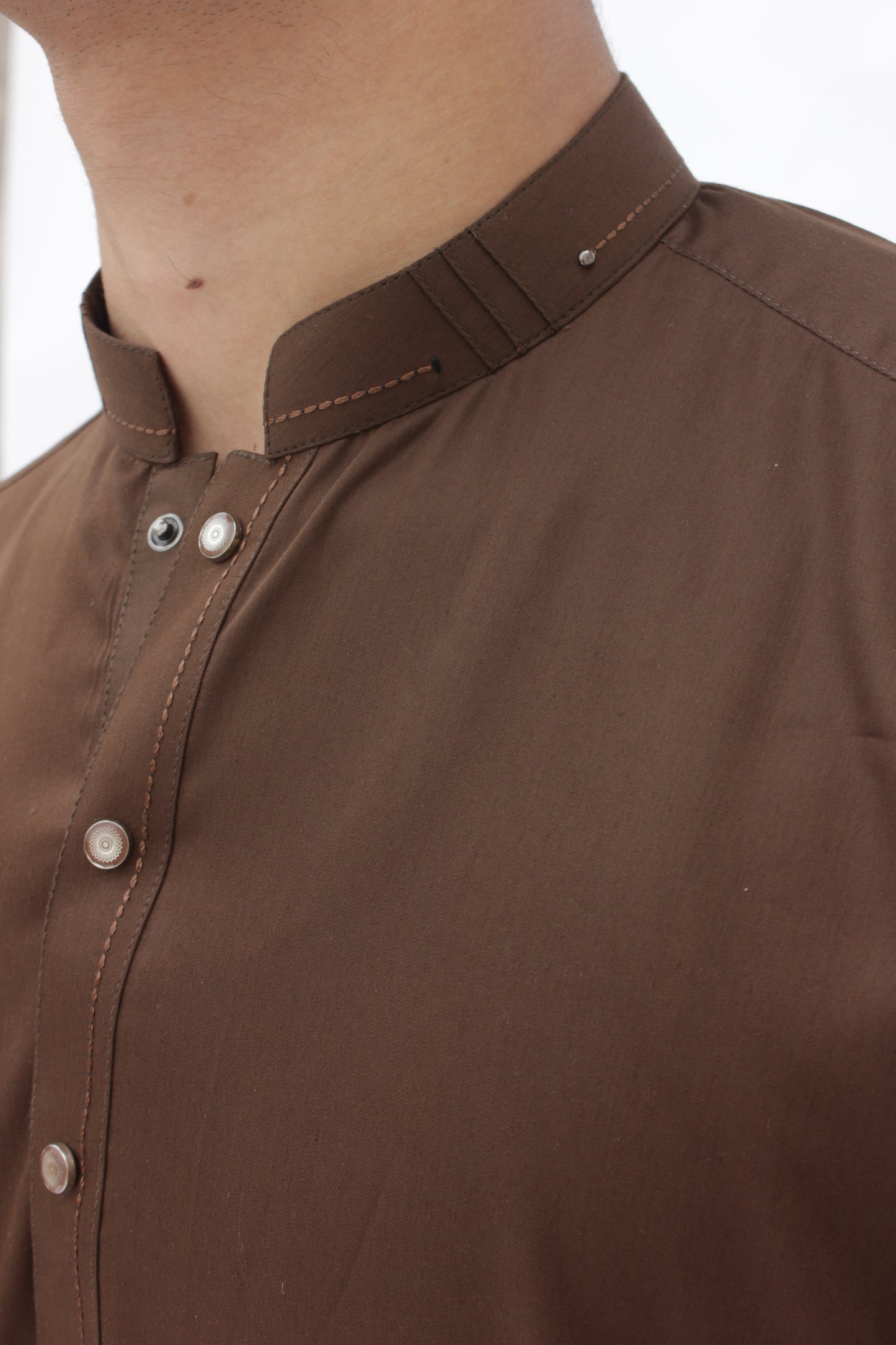 Premium Quality Rustic Mocha Kurta Shalwar