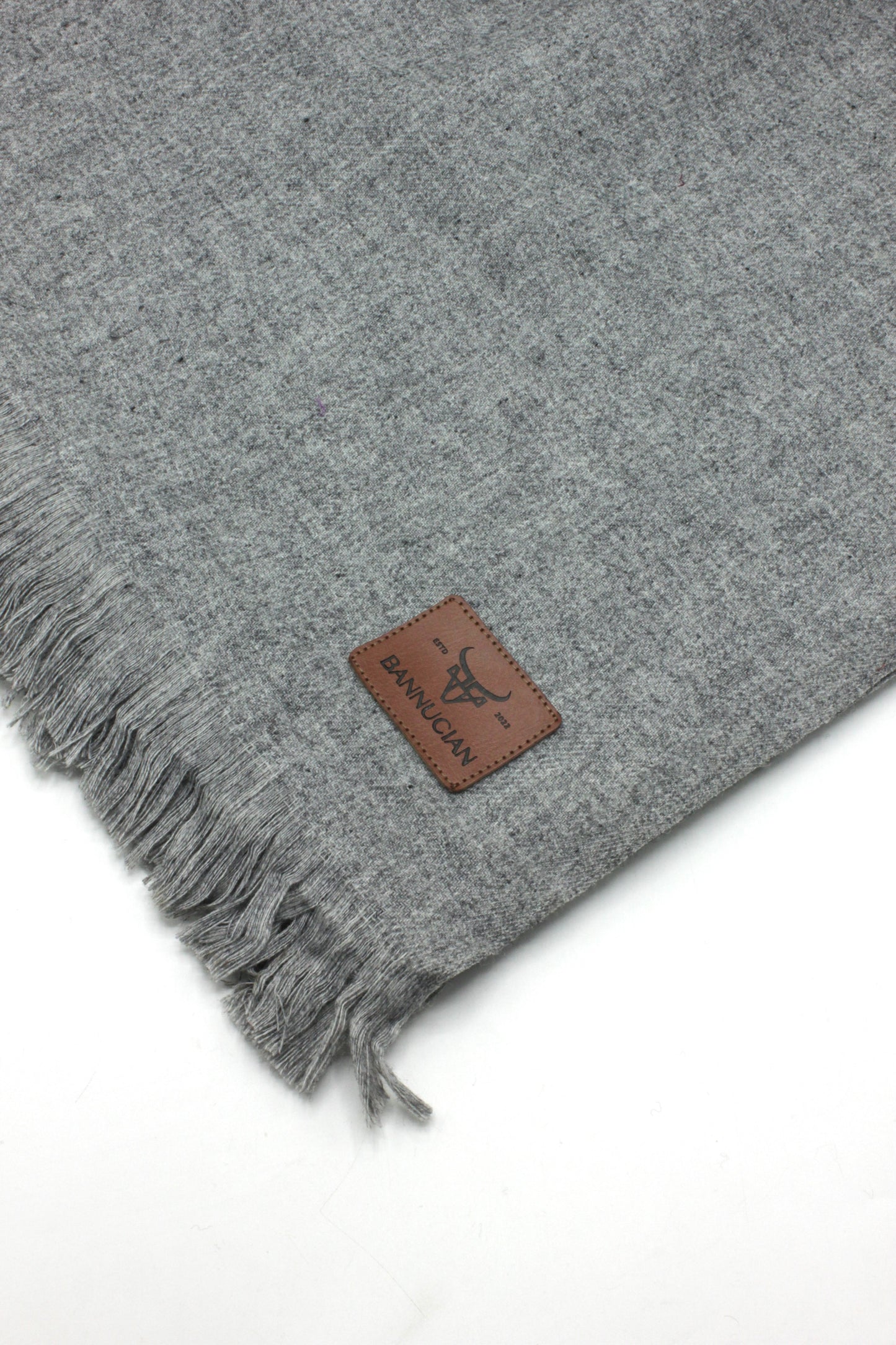 Premium Quality Gray Woolen Blend Shawl